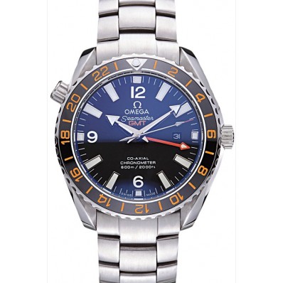 AAA Swiss Omega Seamaster Stainless Steel Black Dial 622019