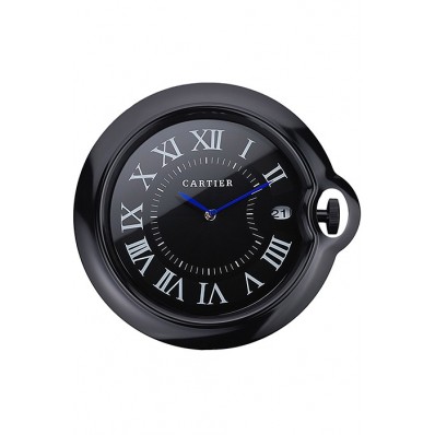 Copy Cartier Bleu de Ballon Wall Clock Black 622466