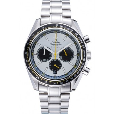 Fake Best Omega Speedmaster White Dial Stainless Steel Strap 622050