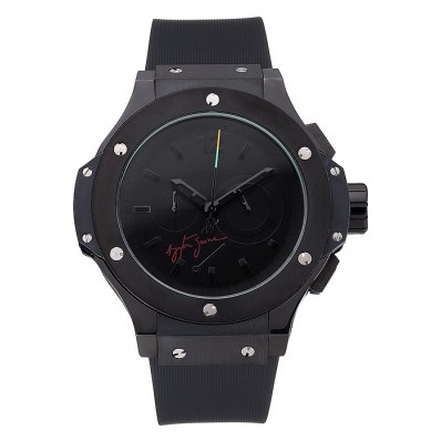 Knockoff Hublot Limited Edition Ayrton Senna 2009 Black Dial Watch 98073 Watch