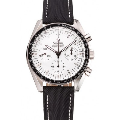 Replica Swiss Omega Speedmaster Professional White Dial 1453934
