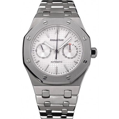 Top Replica Swiss Audemars Piguet Royal Oak White Dial Stainless Steel Case And Bracelet 622872