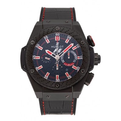 Top Swiss Hublot Big Bang Limited Edition Formula 1 Black And Red Dial Black Case Black Fabric Strap 622885