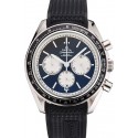 1:1 Omega Speedmaster Black Rubber Strap Black Dial 622041