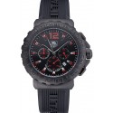 2016 Tag Heuer Formula 1 Chronograph Black Dial Black Bezel Red Numerals 622408