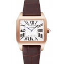 AAA Cartier Santos 100 Diamond Rose Gold Bezel 621932
