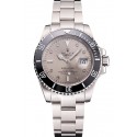 Best Imitation Swiss Rolex Submariner Silver Dial Diamond Markings Black Bezel Stainless Steel Case And Bracelet