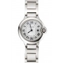 Cartier Ballon Bleu 30mm White Dial Stainless Steel Case And Bracelet