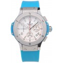 Cheap Hublot Big Bang Blue Strap White Dial Watch Watches