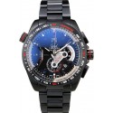 Cheap Tag Heuer Carrera Black Stainless Steel Case Black Dial 98243
