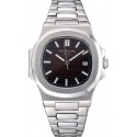 Fashion Patek Philippe Nautilus Brown Dial Stainless Steel Case 622721