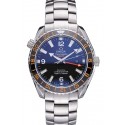 First-class Quality Omega Seamaster Black Dial Stainless Steel Bracelet 622037