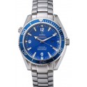 Imitation Omega Seamaster Planet Ocean Blue Dial Stainless Steel Bracelet 622537