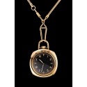 Imitation Swiss Panerai Radiomir Pocket Watch Black California Dial Gold Case And Chain 1453739