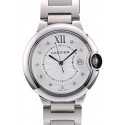Knockoff Cartier Ballon Bleu 38mm White Dial Stainless Steel Case And Bracelet