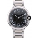 Knockoff Cartier Ballon Bleu 42mm Black Dial Stainless Steel Case And Bracelet