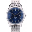 Knockoff Omega Swiss DeVille Stainless Steel Bezel Blue Dial 7602