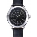 Knockoff Piaget Gouverneur Stainless Steel Black Dial 621983