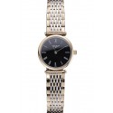 Longines La Grande Classique Two Tone Band Black Dial Femme 622098