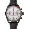 Luxury Knockoff Tag Heuer Carrera Black Stainless Steel Case White Dial 98246
