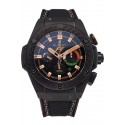 New Swiss Hublot Big Bang Limited Edition Formula 1 Black And Orange Dial Black Case Black Fabric Strap 622884