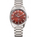 Omega Globemaster Brown Dial Stainless Steel Case And Bracelet
