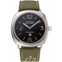 Panerai Radiomir Black Seal Logo Acciaio Black Dial Green Bracelet 1454017
