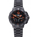 Replica Hot Tag Heuer Formula One Calibre S Black Dial Orange Numerals Ion Plated Steinless Steel Bracelet 622300