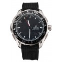 Replica Omega Speedmaster Skywalker X-33 Black Dial White On Black Bezel Stainless Steel Case Black Rubber Strap