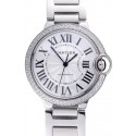 Swiss Cartier Diamonds Ballon Bleu Stainless Steel 622062