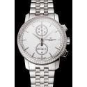 Swiss Vacheron Constantin Patrimony Traditionnelle Chronograph White Dial Dimond Bezel Stainless Steel Case And Bracelet 1453754