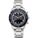 Tudor Heritage Chronograph Black Dial Stainless Steel Bracelet 622418