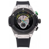 1:1 Hublot Big Bang Unico Bi-Retrograde Chrono King Stainless Steel Case Black Rubber Strap 622770