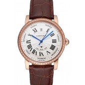 Best Swiss Cartier Ballon Bleu GMT Silver Dial Stainless Steel Case Two Tone Rose Gold Steel Bracelet