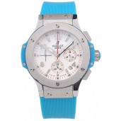 Cheap Hublot Big Bang Blue Strap White Dial Watch Watches