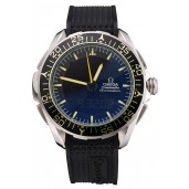 Fake Best Quality Omega Speedmaster Skywalker X-33 Black Dial Yellow On Black Bezel Stainless Steel Case Black Rubber Strap