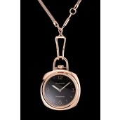 Fashion Copy Swiss Panerai Radiomir Pocket Watch Black Dial Rose Gold Case And Chain 1453740 Watch