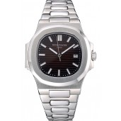 Fashion Patek Philippe Nautilus Brown Dial Stainless Steel Case 622721