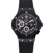 Hublot Big Bang Black Strap Black Dial Watch