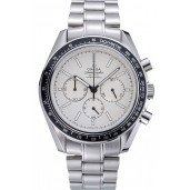Knockoff Fashion Omega Speedmaster White Dial Stainless Steel Strap 622049