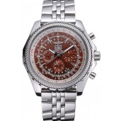 Replica Breitling Bentley 6.75 Speed Bronze Dial Stainless Steel Case And Bracelet 622213