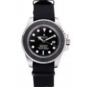 Rolex Submariner STEALTH MK IV Black Fabric Band rl424 621386