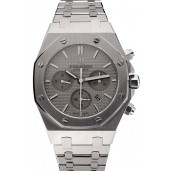 Swiss Audemars Piguet Royal Oak Chronograph Grey Dial Stainless Steel Case And Bracelet 622869