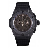 Swiss Hublot King Power Black Dial with Rubber Band shb10 621403