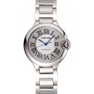 Copy Luxury Swiss Cartier Ballon Bleu 40 MM Diamond Dial Staineless Steel Bracelet 1453893