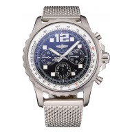 Designer Swiss Breitling Professional Chronospace Black Dial Stainless Steel Case And Bracelet 622874