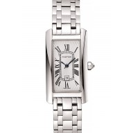 Imitation Luxury Cartier Tank Americaine 21mm White Dial Stainless Steel Case And Bracelet
