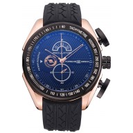 Porsche Regulator Power Reserve Rose Gold Case Black Dial