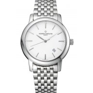 Vacheron Constantin Patrimony Silver Dial Stainless Steel Case And Bracelet 62290