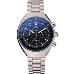 Copy Omega Speedmaster Mark II Black Dial Stainless Steel Case And Bracelet 622810